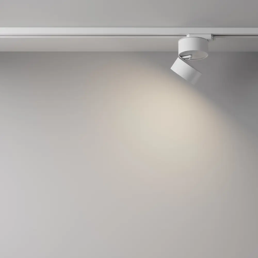 Фото 4 Трековый светильник спот светодиодный Technical Tr007-1-12w4k-w-1 12 Вт однофазный 2 м² цвет белый Фото 4 Трековый светильник спот светодиодный Technical Tr007-1-12w4k-w-1 12 Вт однофазный 2 м² цвет белый