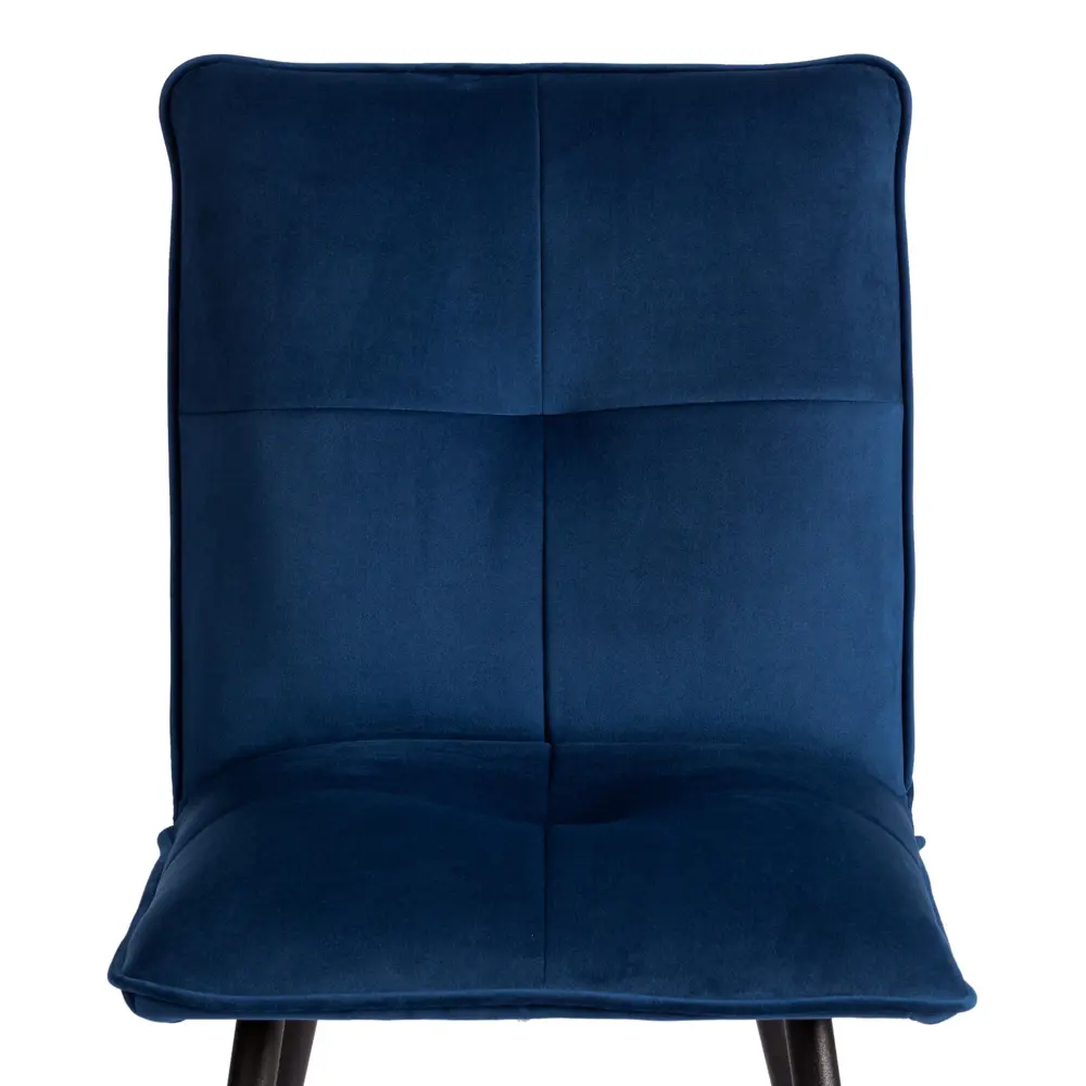 Фото 7 Кухонный стул Tetchair Sweet 44x88x55 см велюр цвет синий Фото 7 Кухонный стул Tetchair Sweet 44x88x55 см велюр цвет синий