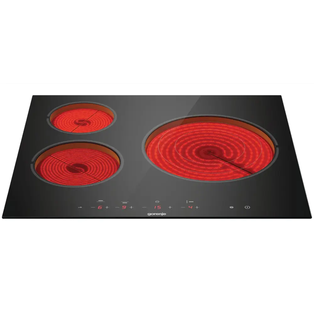 Фото 7 Электрическая варочная панель Gorenje ECT63ASC 59 см 3 конфорки цвет черный 492667 Фото 7 Электрическая варочная панель Gorenje ECT63ASC 59 см 3 конфорки цвет черный 492667