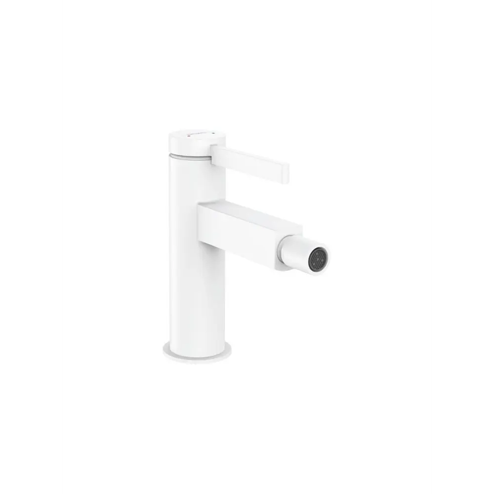 Фото Смеситель для биде Hansgrohe Finoris 76200700 однорычажный цвет белый матовый Фото Смеситель для биде Hansgrohe Finoris 76200700 однорычажный цвет белый матовый