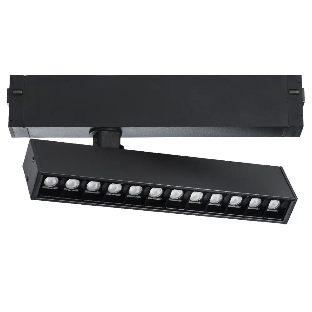 Фото 2 Трековый светильник линейный светодиодный Lightstar 205317r 9 Вт однофазный 3 м² цвет черный Фото 2 Трековый светильник линейный светодиодный Lightstar 205317r 9 Вт однофазный 3 м² цвет черный