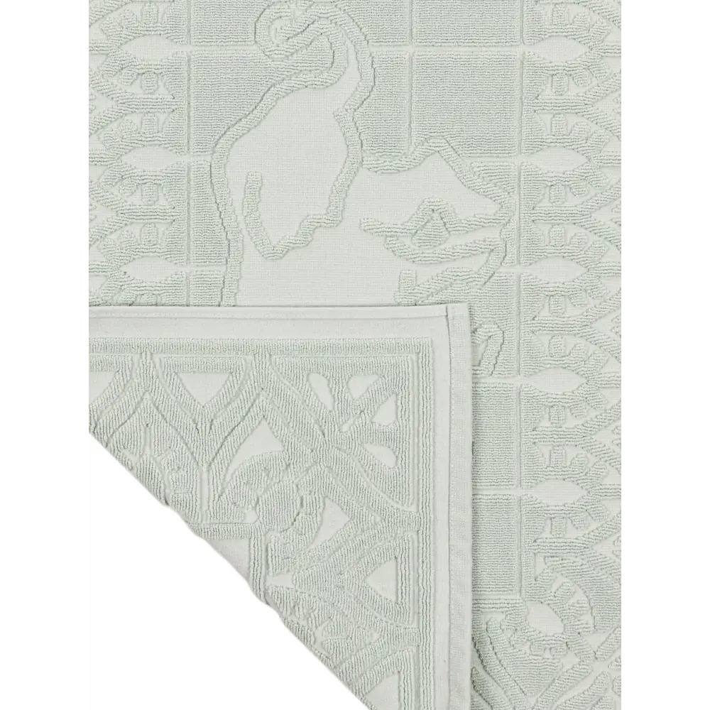Фото 3 Коврик для ванной комнаты Arya Home Collection 8680943113696 70x50см цвет зеленый Фото 3 Коврик для ванной комнаты Arya Home Collection 8680943113696 70x50см цвет зеленый