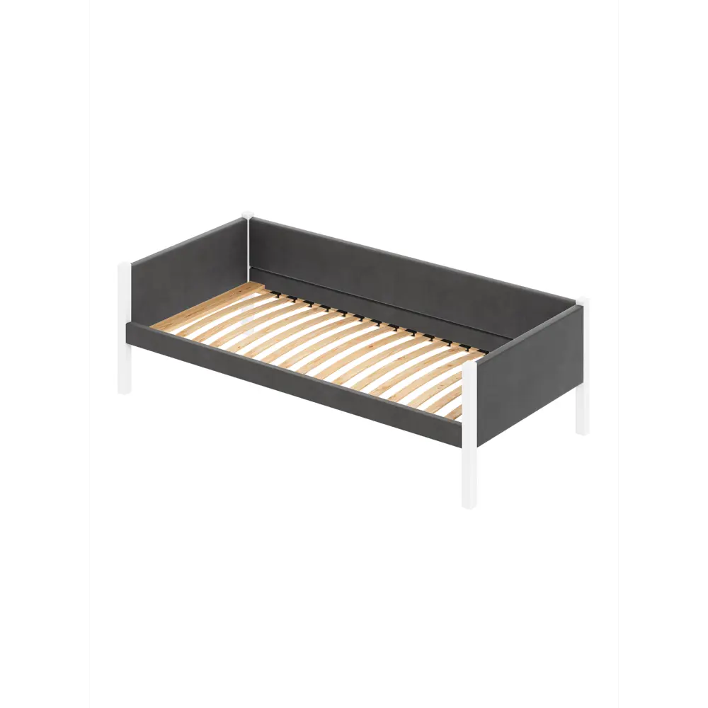 Фото Кровать Solarius tahta-obiv-rs17-80-190bel-orto Тахта односпальная Классика 90 x 63 x 200 см двп цвет темно-серый/белый Фото Кровать Solarius tahta-obiv-rs17-80-190bel-orto Тахта односпальная Классика 90 x 63 x 200 см двп цвет темно-серый/белый