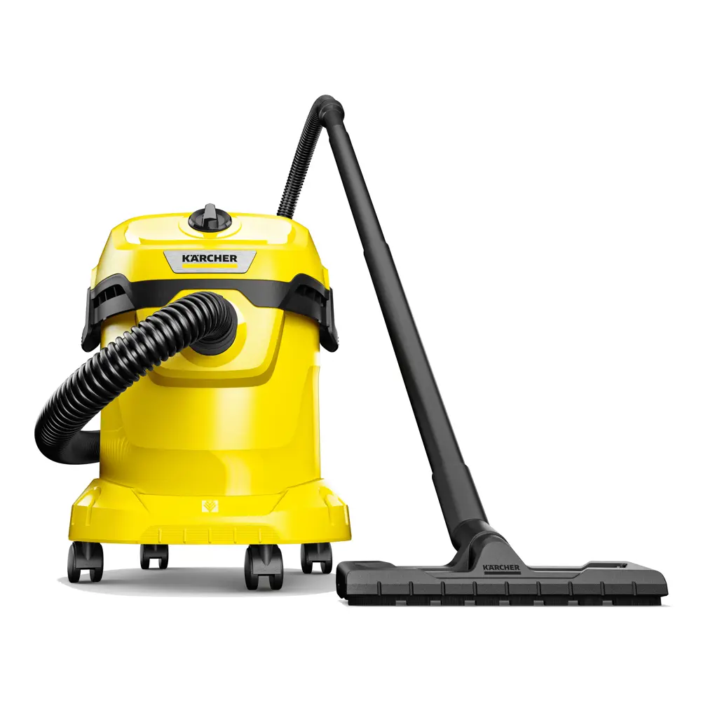 Фото 2 Пылесос Karcher WD 2 Plus V-15/4/18/C, 1000 Вт, 15 л Фото 2 Пылесос Karcher WD 2 Plus V-15/4/18/C, 1000 Вт, 15 л