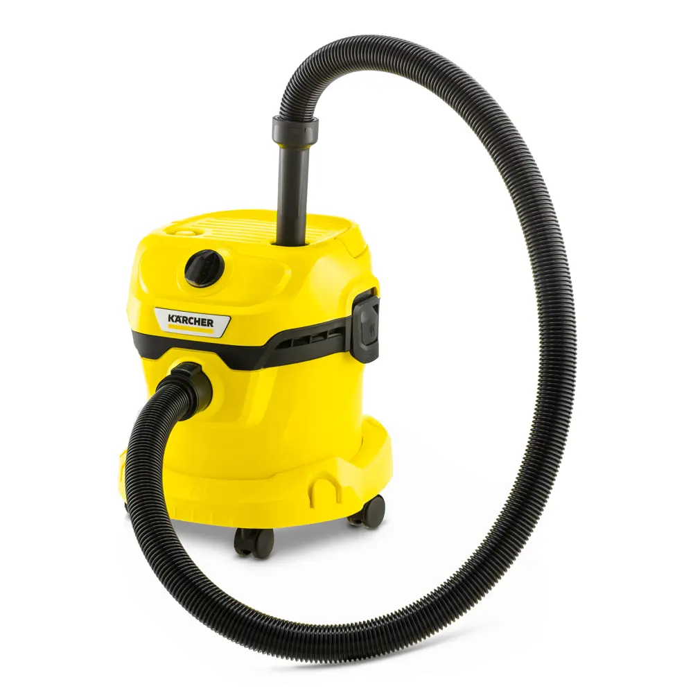 Фото 3 Пылесос Karcher WD 2 Plus V-15/4/18/C, 1000 Вт, 15 л Фото 3 Пылесос Karcher WD 2 Plus V-15/4/18/C, 1000 Вт, 15 л