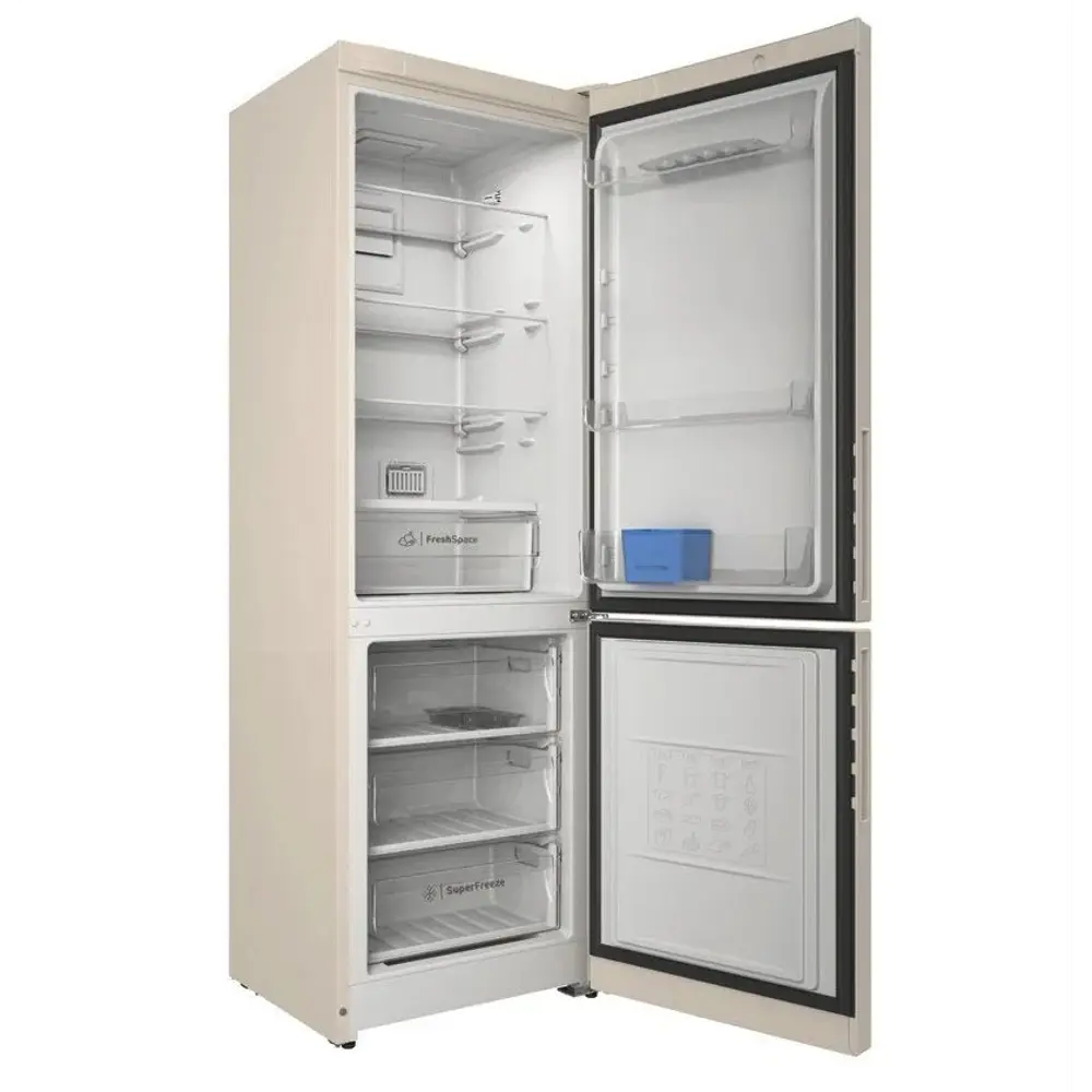Фото 4 Холодильник Indesit ITR 5180 E 869991625740 60x185 см цвет бежевый Фото 4 Холодильник Indesit ITR 5180 E 869991625740 60x185 см цвет бежевый