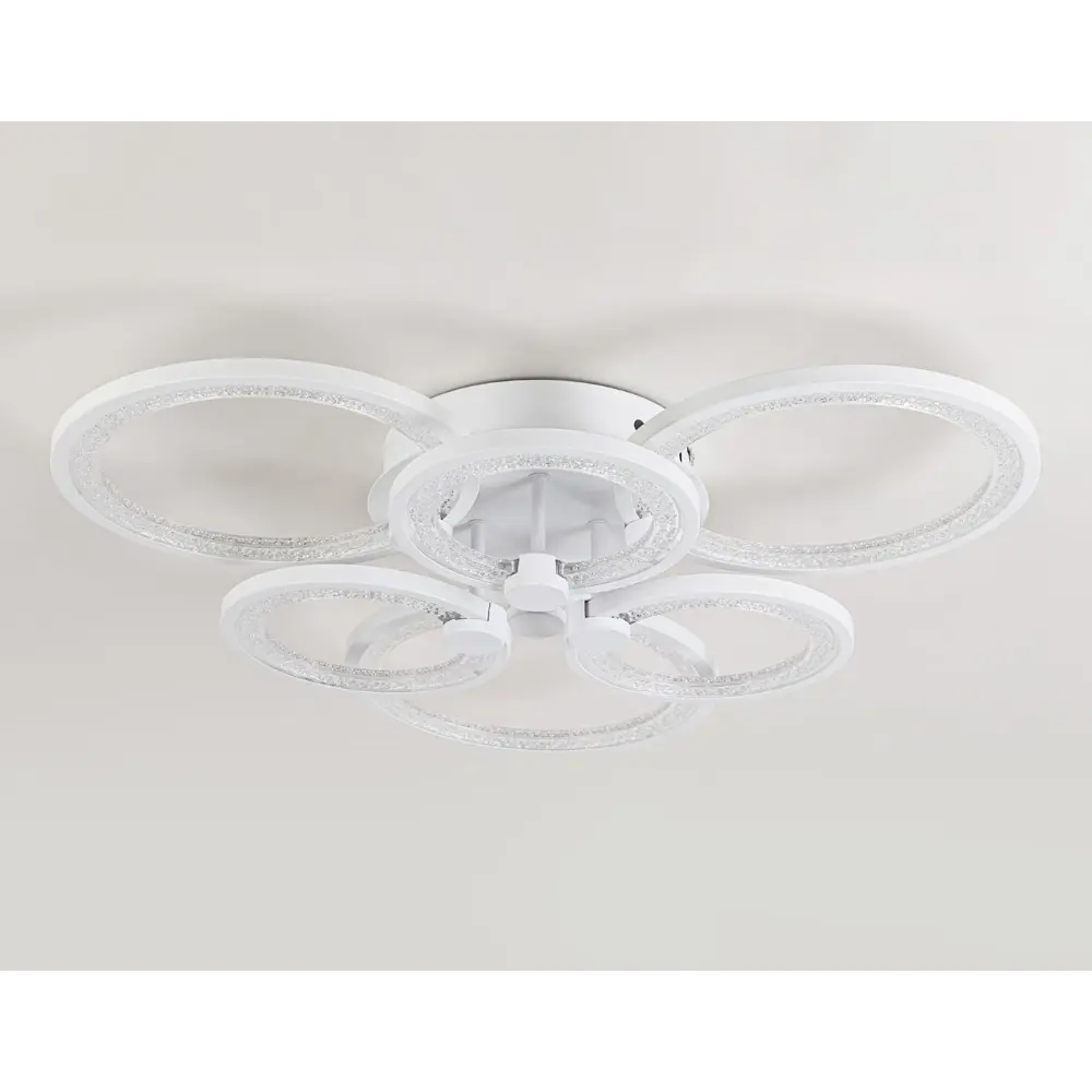 Фото 7 Люстра потолочная светодиодная Ambrella light Fa4085 с пультом управления 20 м² регулируемый белый свет цвет белый Фото 7 Люстра потолочная светодиодная Ambrella light Fa4085 с пультом управления 20 м² регулируемый белый свет цвет белый