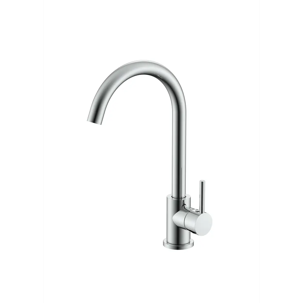 Фото 4 Смеситель для кухни Splenka S201 поворотный излив 24.4 см цвет хром Фото 4 Смеситель для кухни Splenka S201 поворотный излив 24.4 см цвет хром