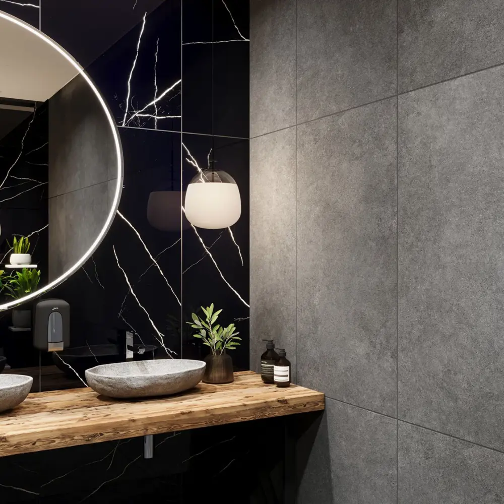 Фото Керамогранит Estima Luna LN03 60x120 см 2.16 м² неполированный цвет серый, цена за упаковку Фото Керамогранит Estima Luna LN03 60x120 см 2.16 м² неполированный цвет серый, цена за упаковку