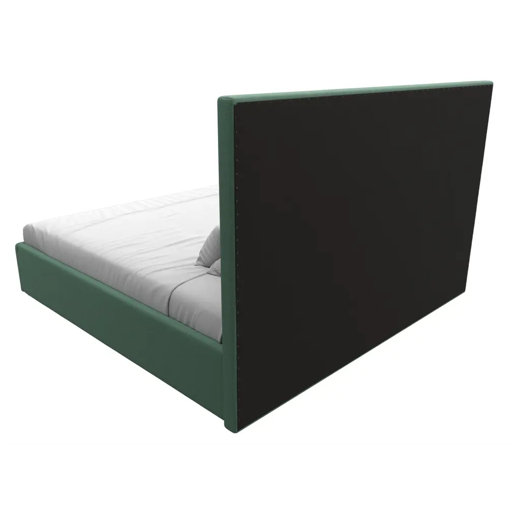 Фото 5 Кровать Афродита 200 Лига диванов 123588 215x130x213 см рогожка цвет амур 11 зеленый