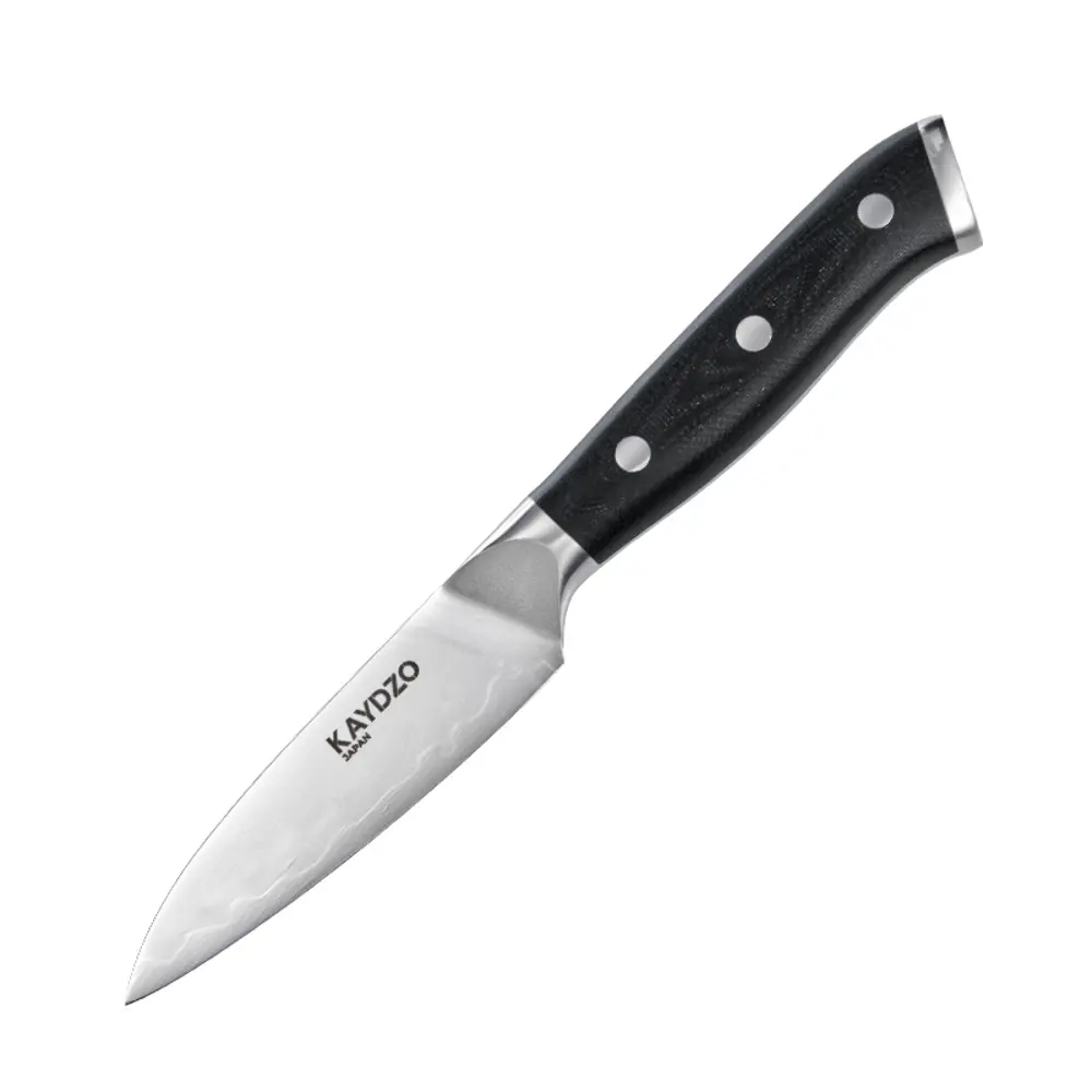 Фото Японский кухонный нож Kaydzo Ronin овощной сталь AUS-10 KR-1000 Фото Японский кухонный нож Kaydzo Ronin овощной сталь AUS-10 KR-1000