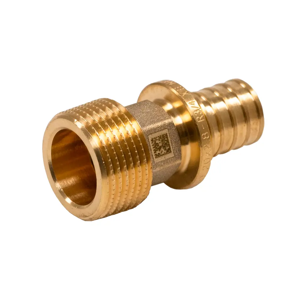 Фото Переходник Рехау 3/4"x20 мм НР латунь 11096811001 Фото Переходник Рехау 3/4"x20 мм НР латунь 11096811001