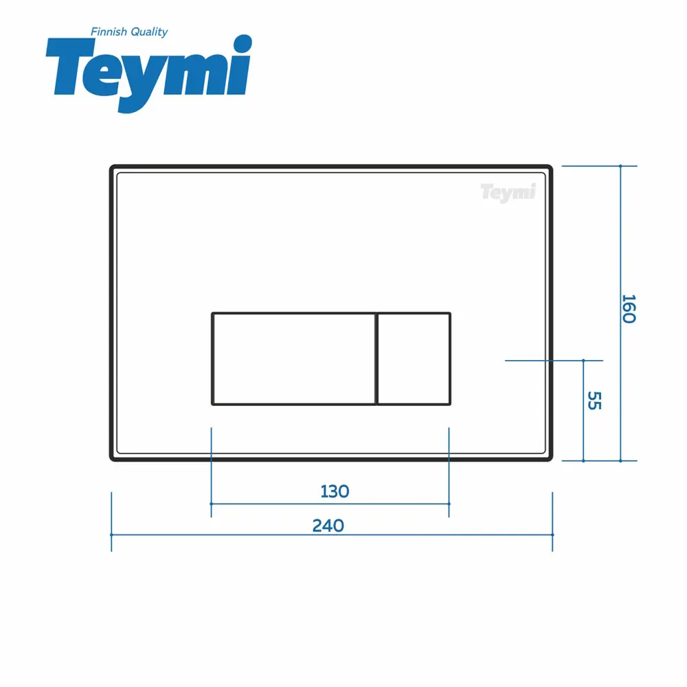 Фото 9 Комплект Teymi F08275 Инсталляция Aina 50, клавиша смыва Helmi белая, унитаз Lina S, гигиенический душ Lina хром F08275 Фото 9 Комплект Teymi F08275 Инсталляция Aina 50, клавиша смыва Helmi белая, унитаз Lina S, гигиенический душ Lina хром F08275