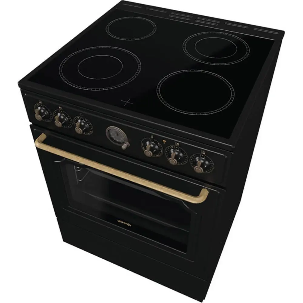 Фото 3 Кухонная плита Gorenje FR6A3A-CEAA2 60x85x60 см цвет черный;золотистый Фото 3 Кухонная плита Gorenje FR6A3A-CEAA2 60x85x60 см цвет черный;золотистый