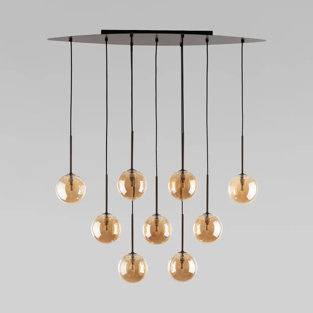 Фото Светильник подвесной Tk lighting Estera A070951 9 ламп 10 м² цвет коричневый Фото Светильник подвесной Tk lighting Estera A070951 9 ламп 10 м² цвет коричневый