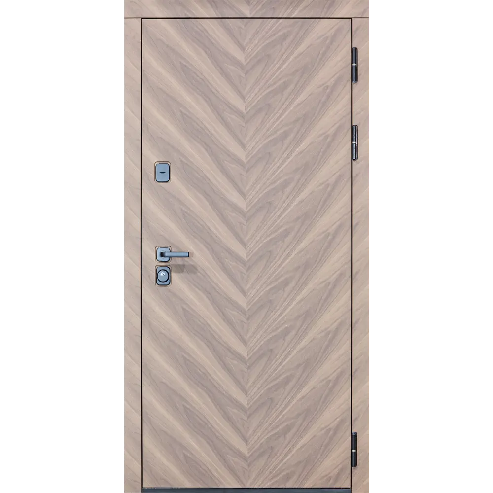 Фото Входная дверь Diva Дива-98 УТ-00075807 205x86см стальная правая цвет коричнево-шоколадный Фото Входная дверь Diva Дива-98 УТ-00075807 205x86см стальная правая цвет коричнево-шоколадный