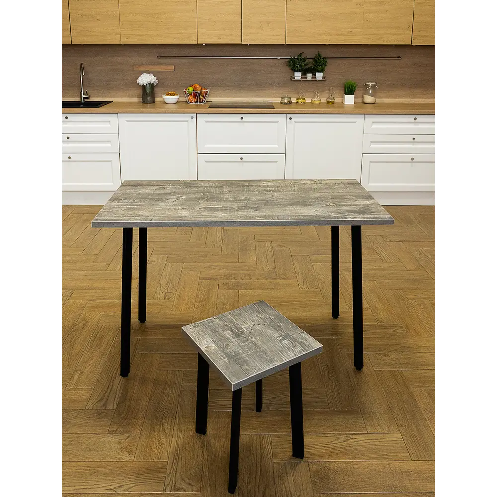 Фото Кухонный стол Diko Loft Delight Dining 90х60х75 см цвет аррива Фото Кухонный стол Diko Loft Delight Dining 90х60х75 см цвет аррива