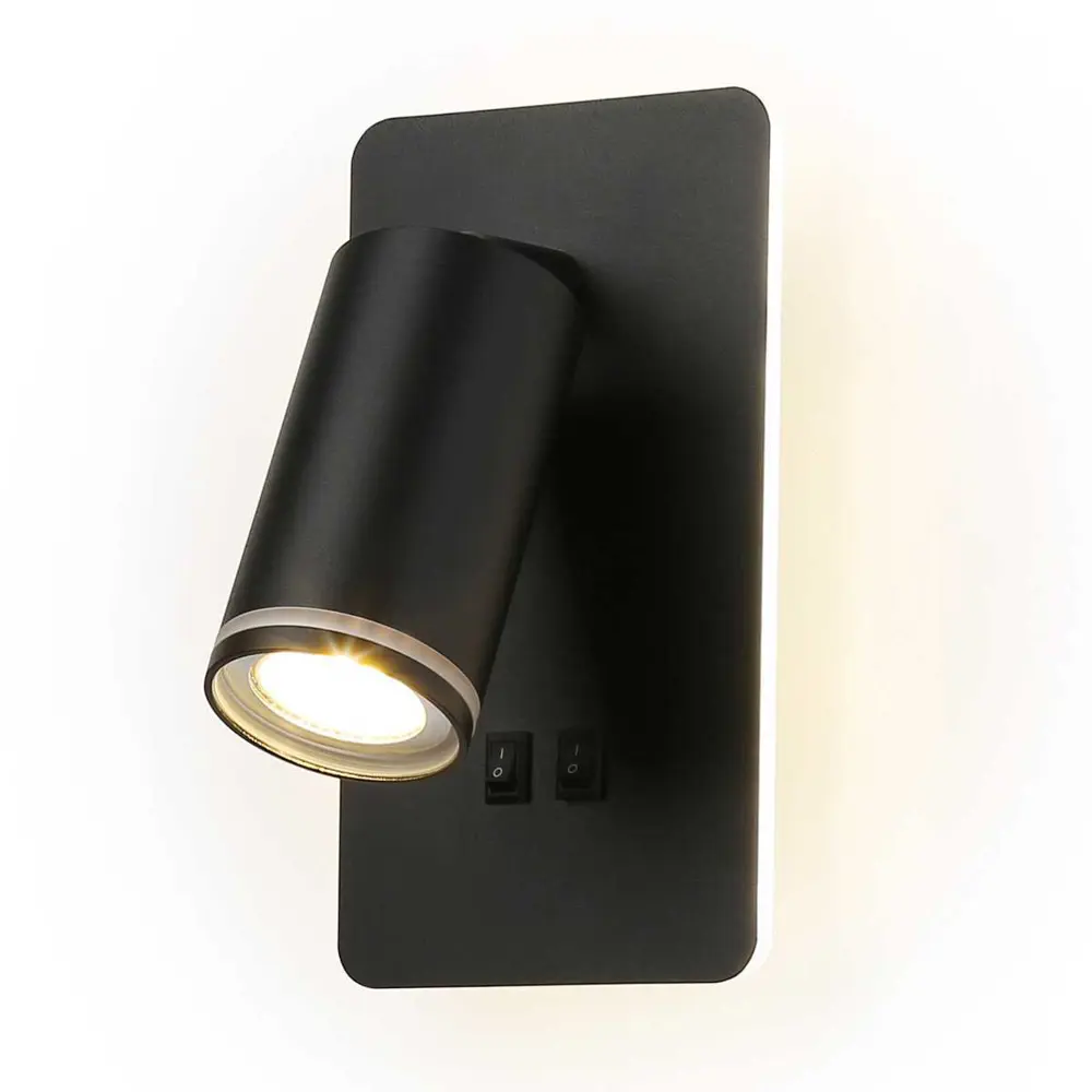 Фото 2 Настенный светильник Ambrella light Fw2466 цвет черный Фото 2 Настенный светильник Ambrella light Fw2466 цвет черный