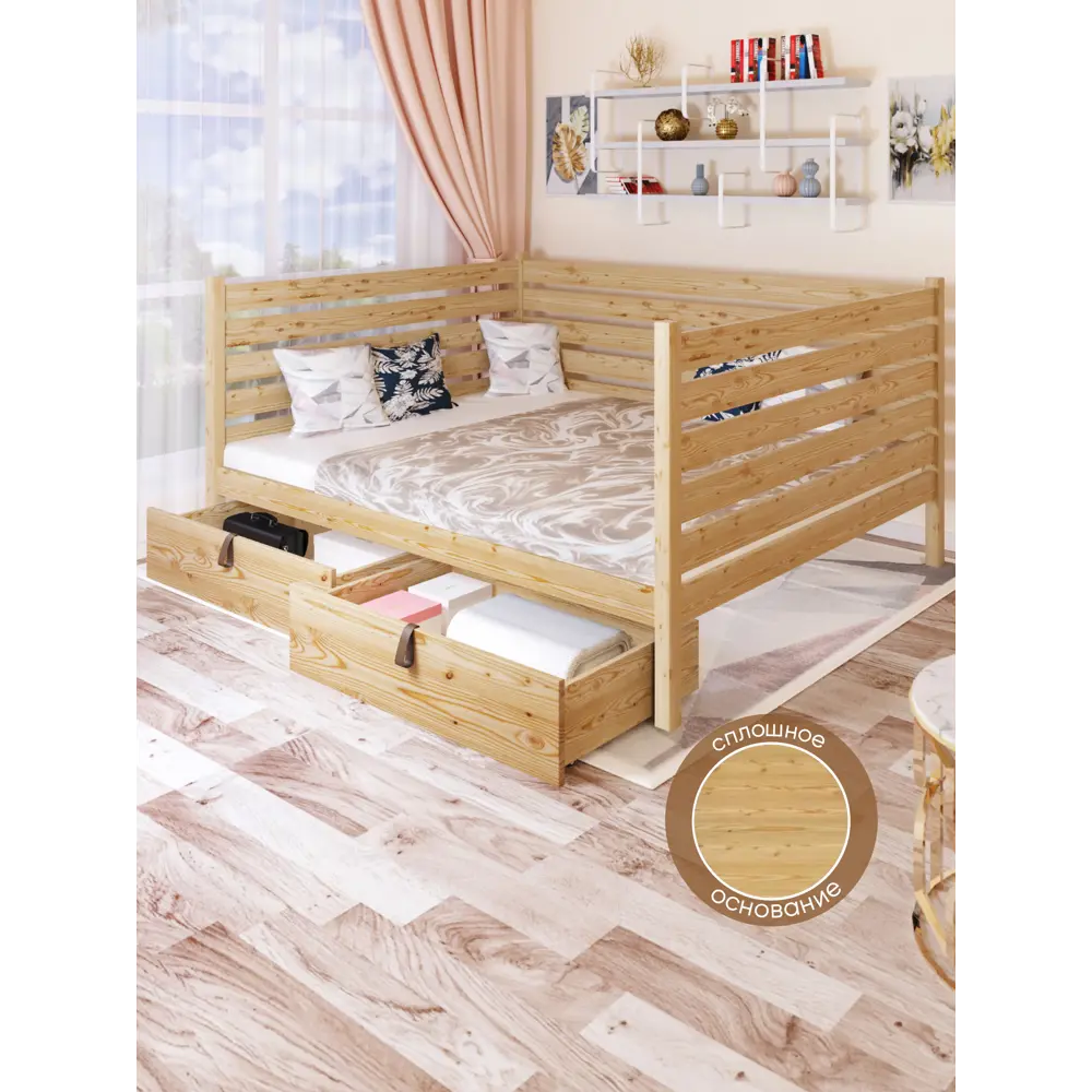 Фото 5 Кровать Solarius Tahta-spin120-200-full-2yash 130 x 101 x 210 см сосна цвет бежевый Фото 5 Кровать Solarius Tahta-spin120-200-full-2yash 130 x 101 x 210 см сосна цвет бежевый