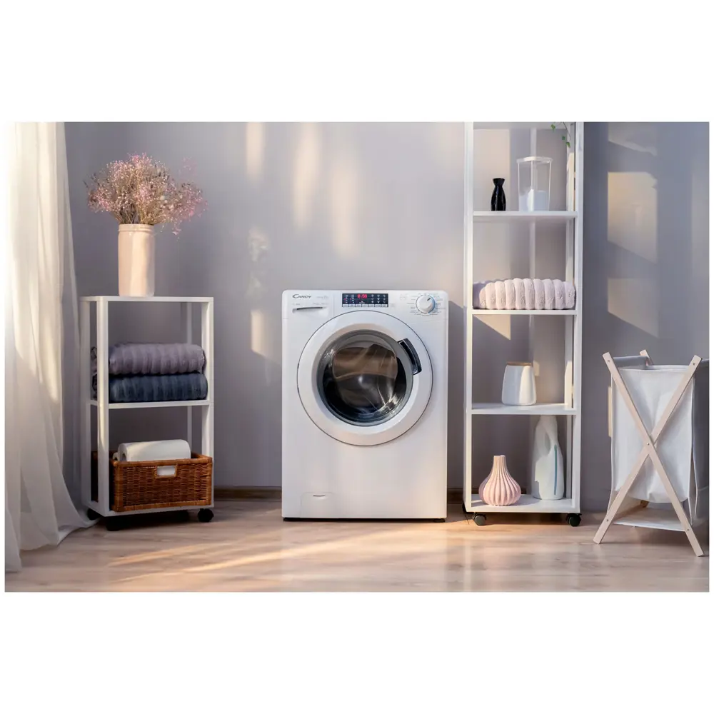 Фото 7 Стиральная машина Candy Cso4 276Twm-07 Quick & Clean 60x85x40 см 7 кг цвет белый Фото 7 Стиральная машина Candy Cso4 276Twm-07 Quick & Clean 60x85x40 см 7 кг цвет белый