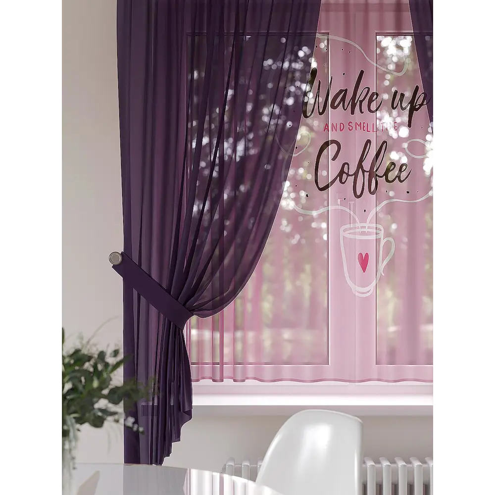 Фото 2 Тюль Helga TD-550197 на шторной ленте 300x180 см цвет разноцветный Фото 2 Тюль Helga TD-550197 на шторной ленте 300x180 см цвет разноцветный