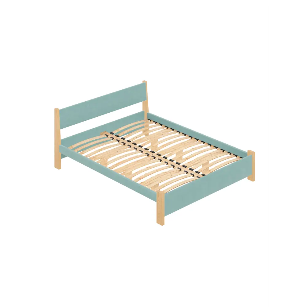 Фото Кровать Solarius Мишка орто основание 190 x 80 x 210 см дерево цвет тиффани;лакированный Фото Кровать Solarius Мишка орто основание 190 x 80 x 210 см дерево цвет тиффани;лакированный