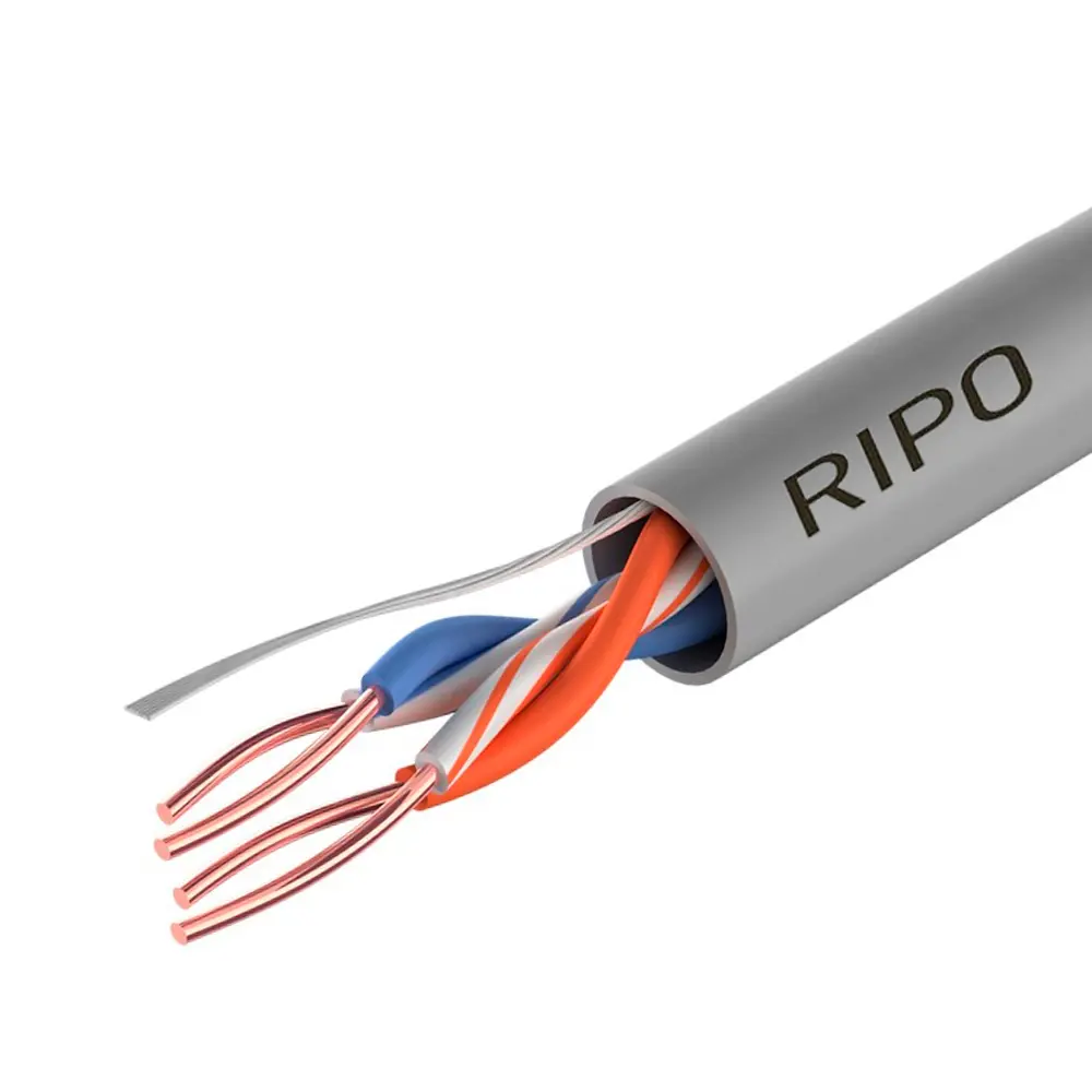 Фото Кабель Ripo UTP2CAT5E 24AWG омедненный алюминий 2x305 м Фото Кабель Ripo UTP2CAT5E 24AWG омедненный алюминий 2x305 м
