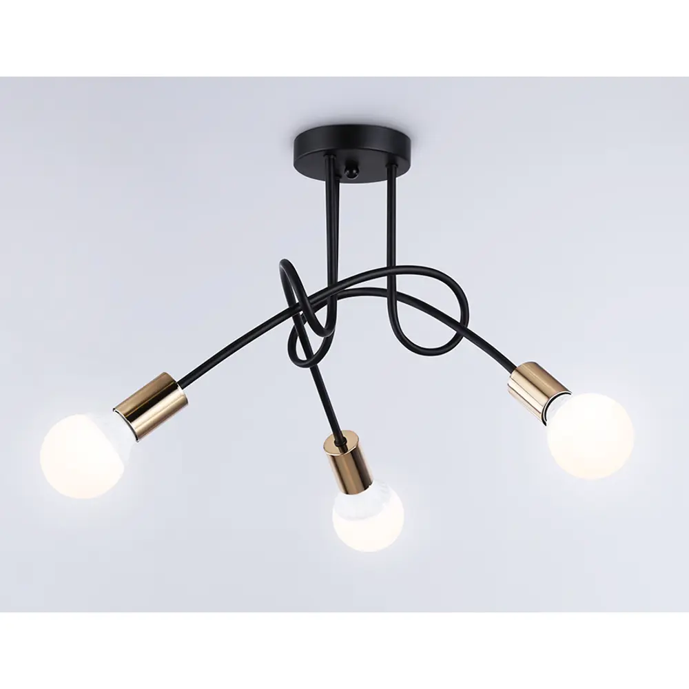 Фото 5 Люстра на штанге светодиодная Ambrella light Tr80415 8 м² нейтральный белый свет цвет черный Фото 5 Люстра на штанге светодиодная Ambrella light Tr80415 8 м² нейтральный белый свет цвет черный