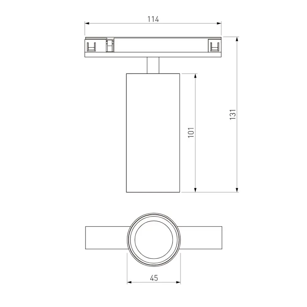Фото 9 Трековый светильник спот светодиодный Elektrostandard A069710 10 Вт магнитный желтый свет цвет серый/серебристый Фото 9 Трековый светильник спот светодиодный Elektrostandard A069710 10 Вт магнитный желтый свет цвет серый/серебристый