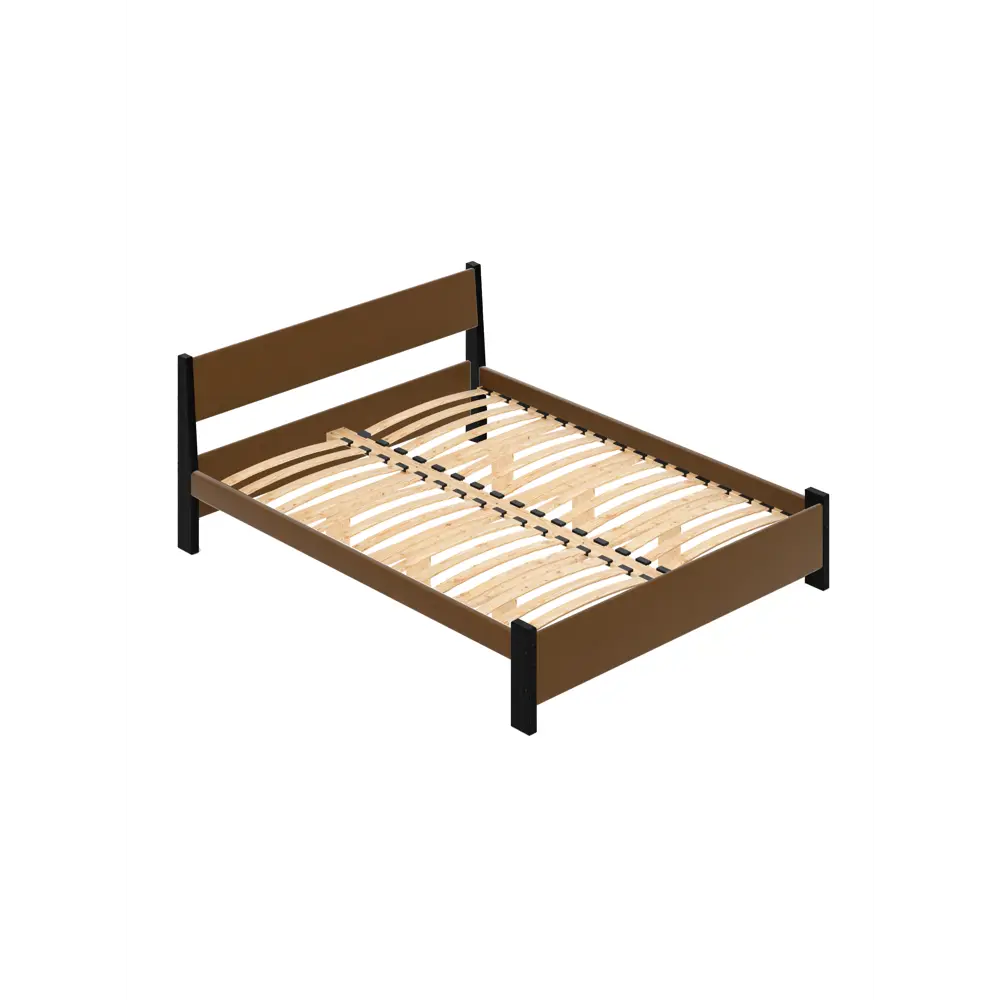 Фото Кровать Solarius Мишка орто основание 130 x 80 x 210 см дерево цвет коричневый;черный оникс Фото Кровать Solarius Мишка орто основание 130 x 80 x 210 см дерево цвет коричневый;черный оникс