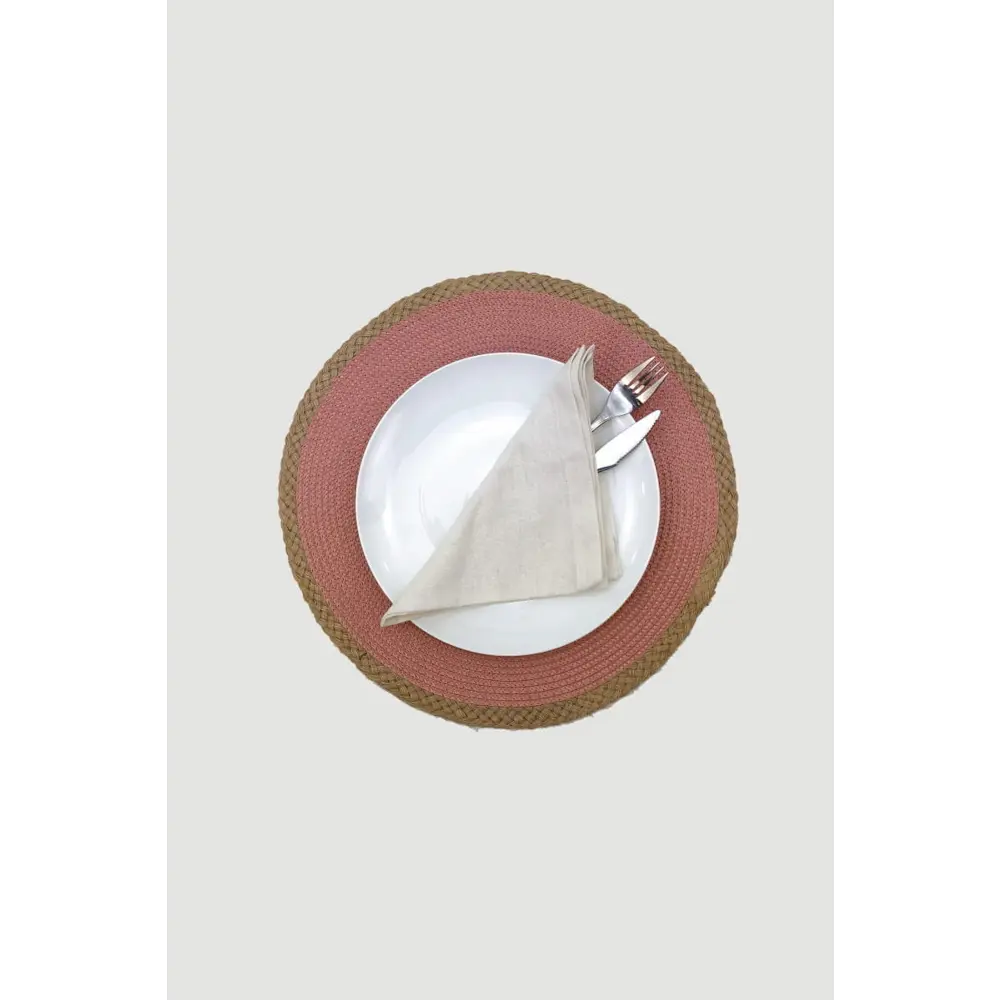 Фото 4 Салфетка под столовые приборы Arya home Marisa 0.5x37 см цвет розовый Фото 4 Салфетка под столовые приборы Arya home Marisa 0.5x37 см цвет розовый