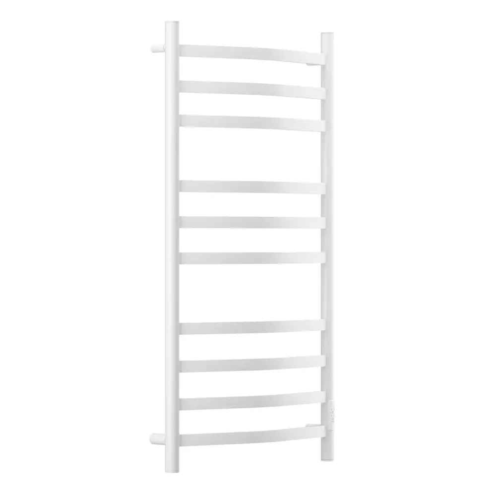Фото Полотенцесушитель электрический Point Adamite PNAM850W П10 500x980 мм 125 Вт с терморегулятором лесенка цвет белый матовый Фото Полотенцесушитель электрический Point Adamite PNAM850W П10 500x980 мм 125 Вт с терморегулятором лесенка цвет белый матовый
