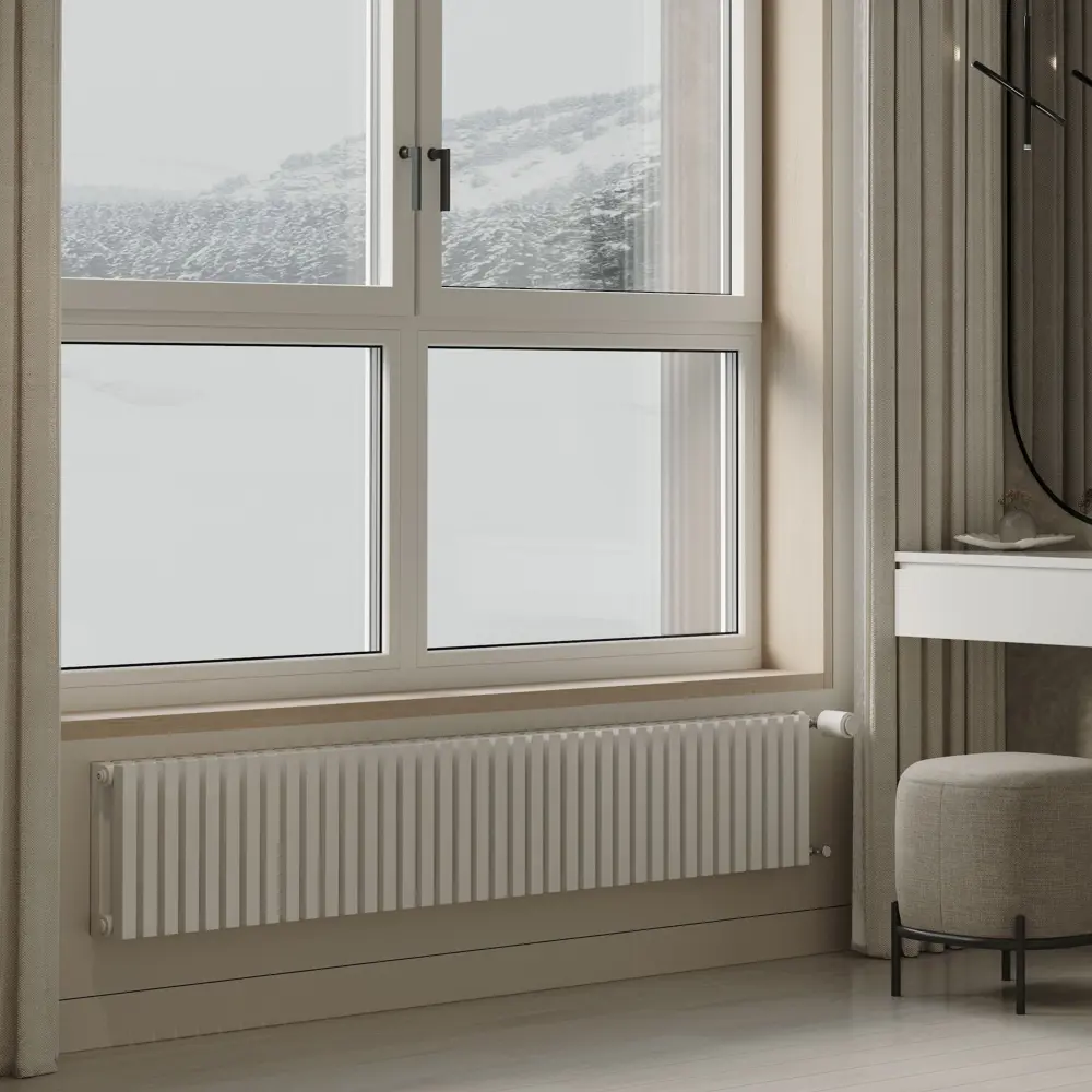 Фото 7 Радиатор трубчатый Royal Thermo Shift Q30 260/98 38 секций нижнее правое подключение сталь белый с кронштейном Фото 7 Радиатор трубчатый Royal Thermo Shift Q30 260/98 38 секций нижнее правое подключение сталь белый с кронштейном