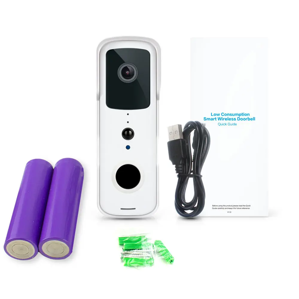 Фото 2 Видеодомофон Ps-link PS-T30 Wi Fi цвет белый Фото 2 Видеодомофон Ps-link PS-T30 Wi Fi цвет белый