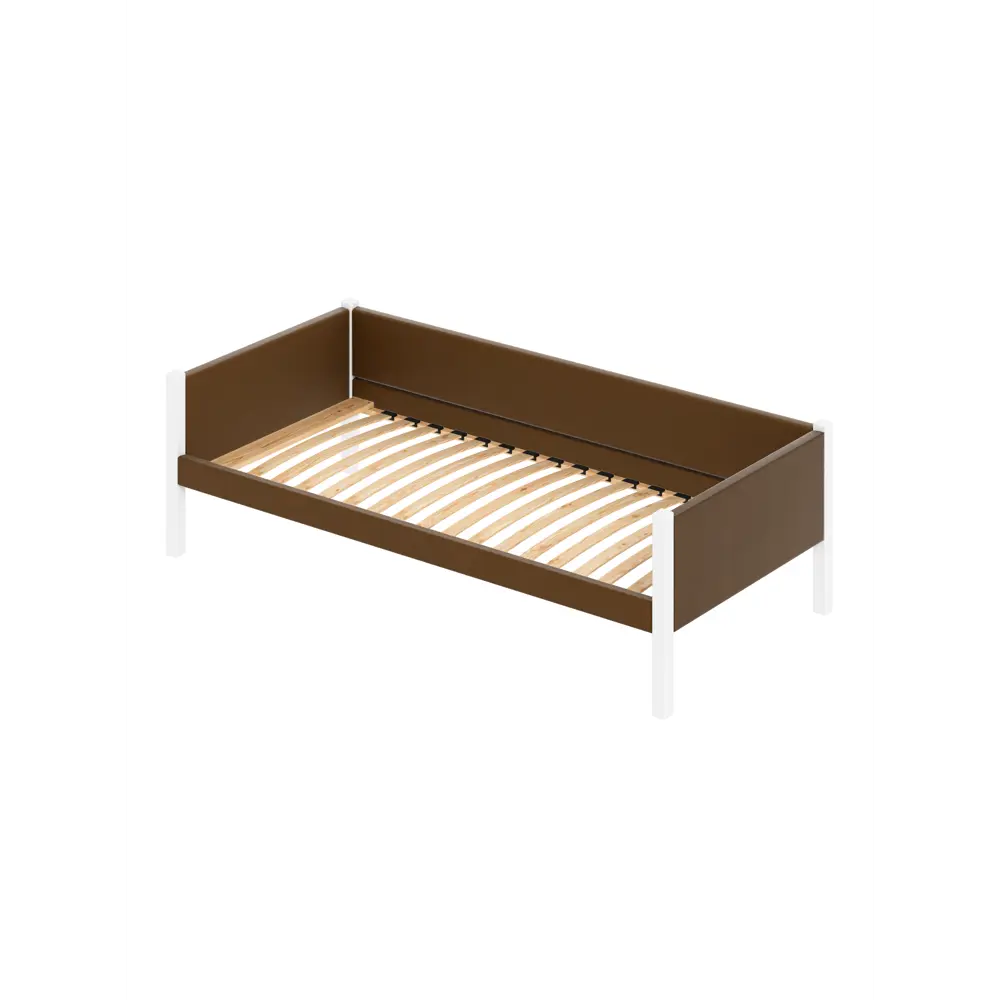 Фото Кровать Solarius tahta-obiv-rs9-90-190bel-orto Тахта односпальная Классика 100 x 63 x 200 см двп цвет коричневый/белый Фото Кровать Solarius tahta-obiv-rs9-90-190bel-orto Тахта односпальная Классика 100 x 63 x 200 см двп цвет коричневый/белый