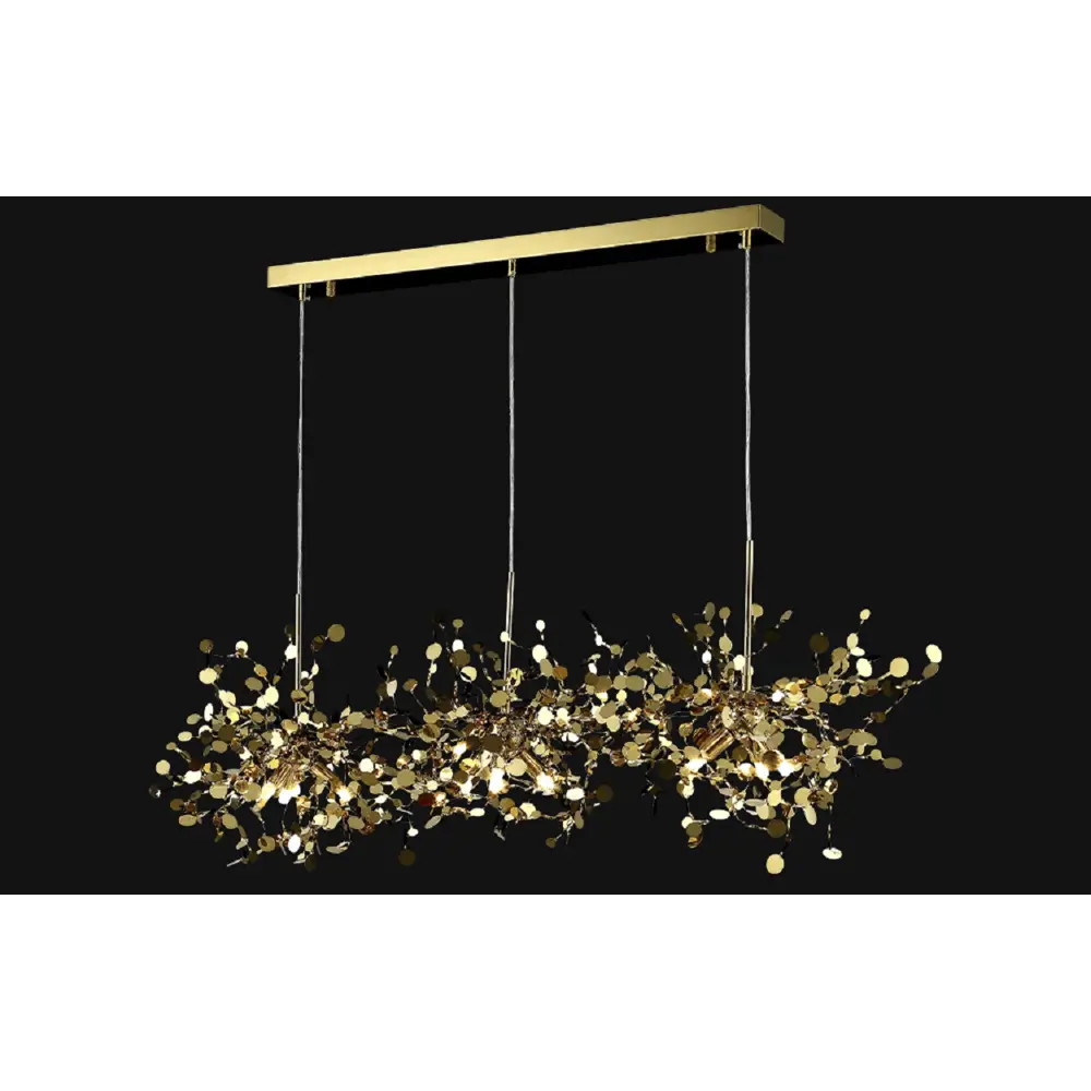 Фото 3 Светильник подвесной Crystal lux Garden Cu_1860_209 9 ламп 46 м² цвет золото Фото 3 Светильник подвесной Crystal lux Garden Cu_1860_209 9 ламп 46 м² цвет золото