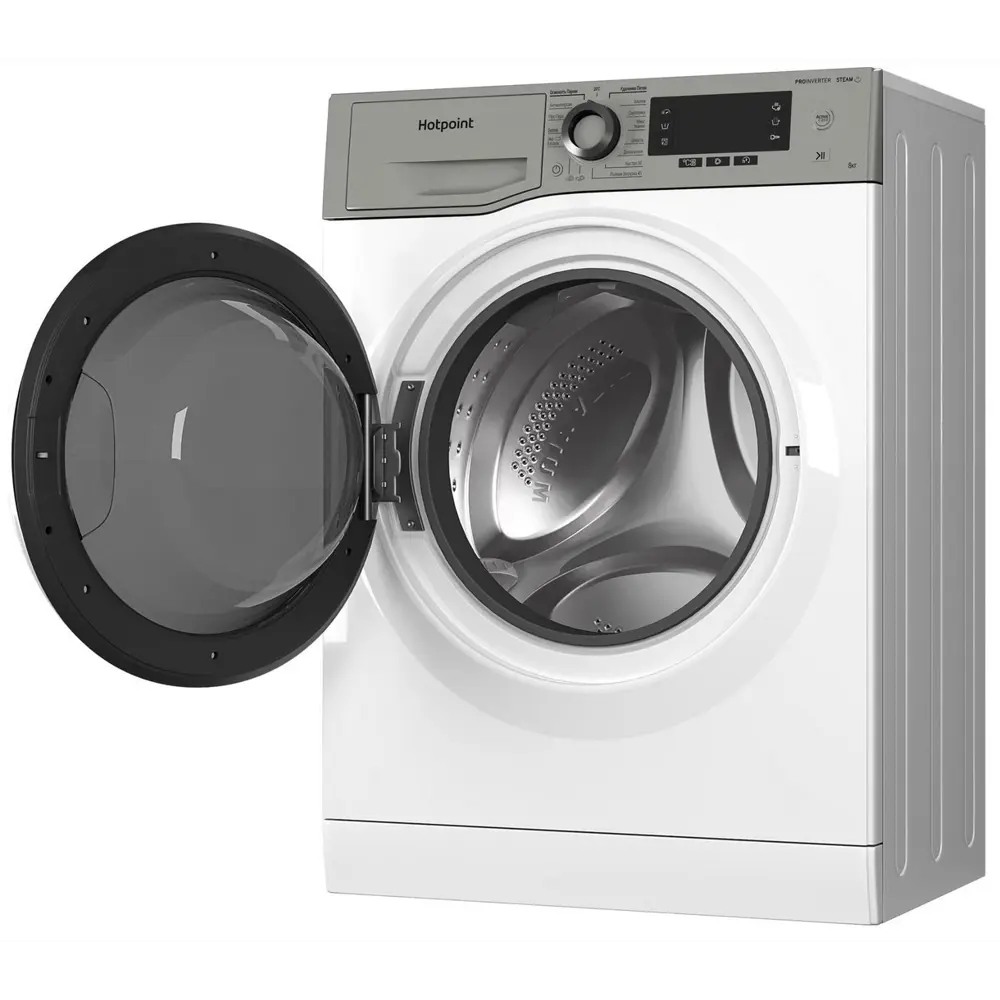 Фото 4 Стиральная машина Hotpoint Nsd 8249 Ud Ave Ru 59.50x85x47 см 8 кг цвет белый Фото 4 Стиральная машина Hotpoint Nsd 8249 Ud Ave Ru 59.50x85x47 см 8 кг цвет белый