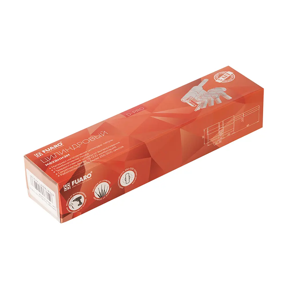 Фото 2 Цилиндровый механизм Fuaro D-PRO5007 Tang 100 w/k (65+10+25) BL-24 черный 5Key без верт. Фото 2 Цилиндровый механизм Fuaro D-PRO5007 Tang 100 w/k (65+10+25) BL-24 черный 5Key без верт.