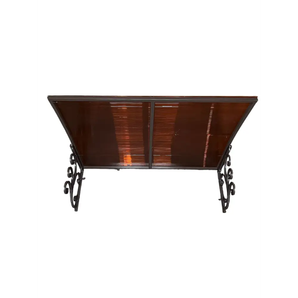 Фото 3 Козырек Artcore YS38BK 80х37х115см черный/коричневый Фото 3 Козырек Artcore YS38BK 80х37х115см черный/коричневый