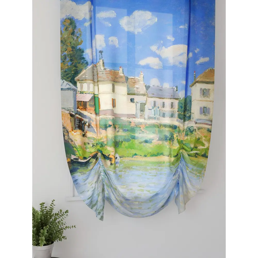 Фото 3 Тюль Comfy Way 150x200 см 2 шт Фартос 105 CW514105-200 цвет синий Фото 3 Тюль Comfy Way 150x200 см 2 шт Фартос 105 CW514105-200 цвет синий