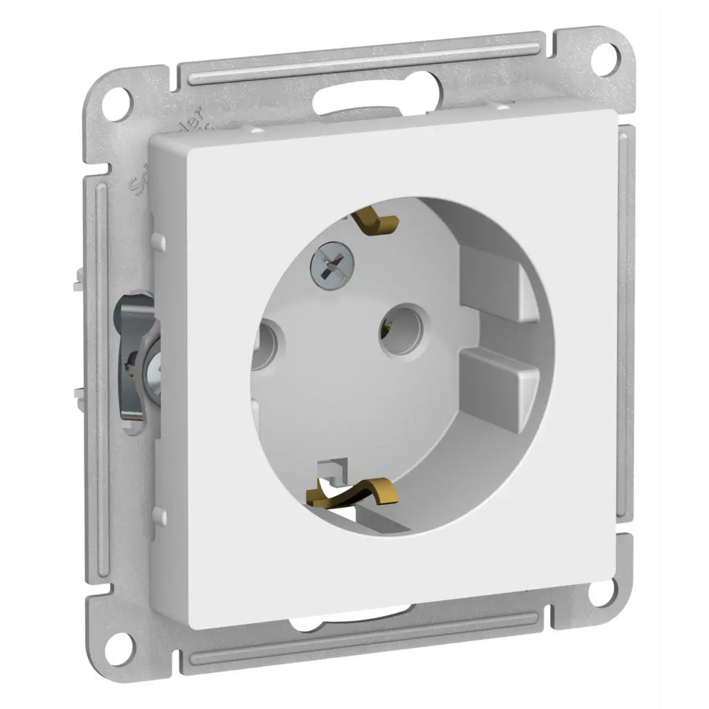Фото Розетка встраиваемая Systeme electric AtlasDesign ATN001343 с заземлением цвет лотос Фото Розетка встраиваемая Systeme electric AtlasDesign ATN001343 с заземлением цвет лотос