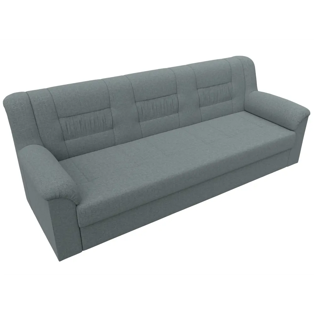 Фото 6 Диван прямой Карелия Лига диванов 122615 236x90x88 см рогожка цвет амур 07 серый