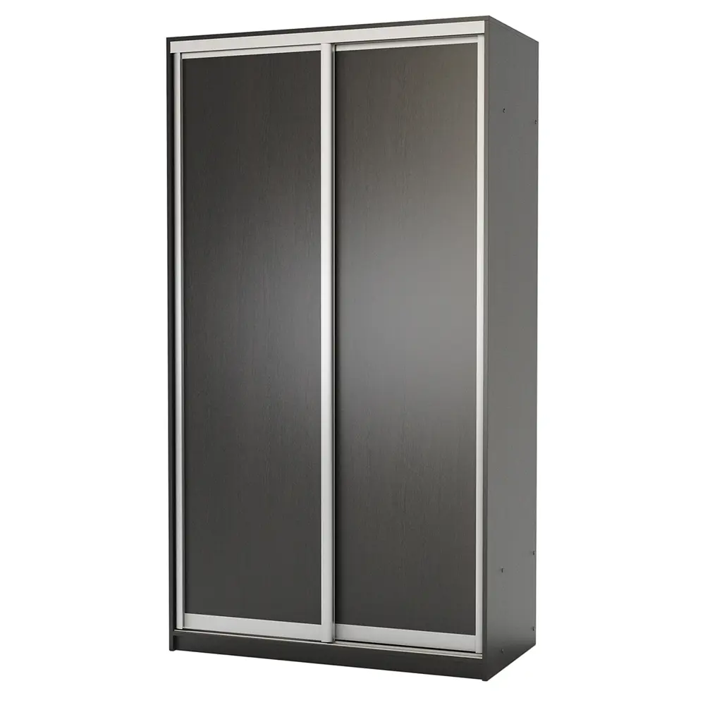 Фото 3 Шкаф-купе Гамма 240x120x60 см 4 полки ЛДСП цвет венге Фото 3 Шкаф-купе Гамма 240x120x60 см 4 полки ЛДСП цвет венге