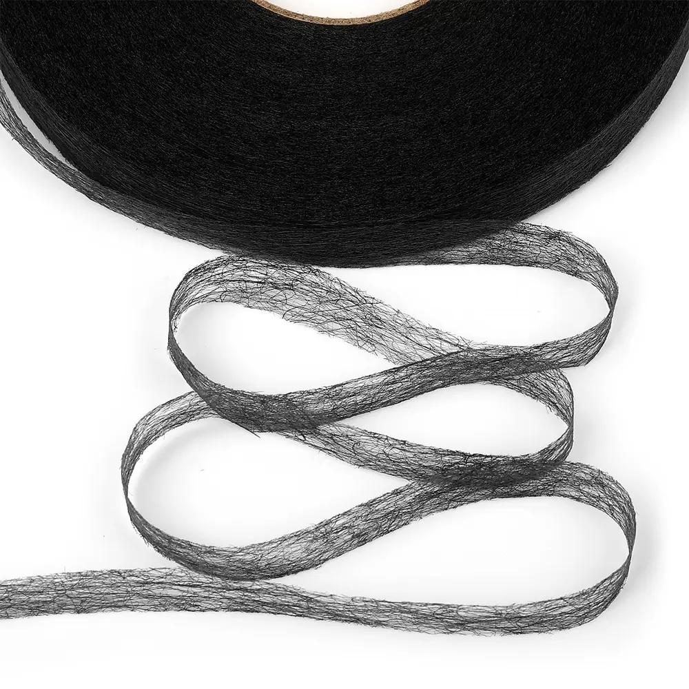 Фото 3 Паутинка Idealtex 15мм черный 23 г/м² набор 17рул*100м ПАУ.15/100.ЧЕРН.17