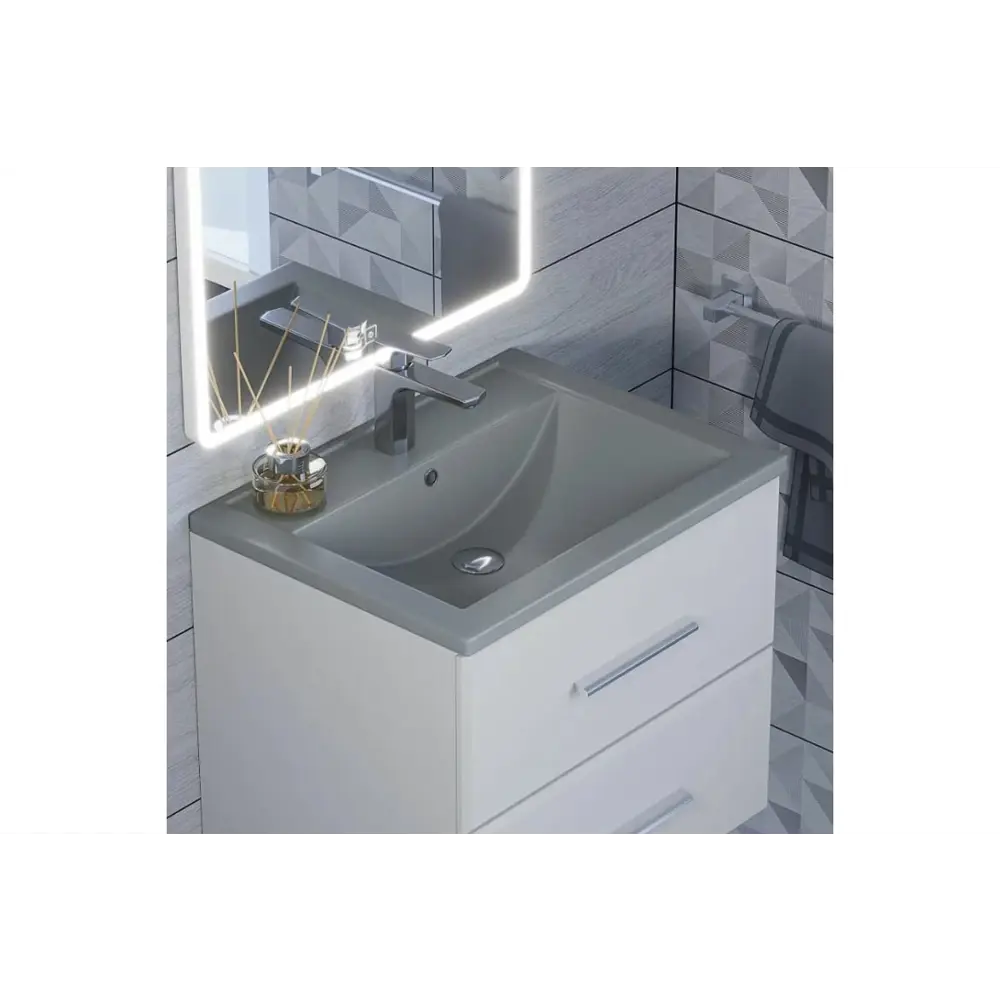 Фото 4 Раковина встраиваемая Uperwood Foster Quartz 291030052 60см Фото 4 Раковина встраиваемая Uperwood Foster Quartz 291030052 60см