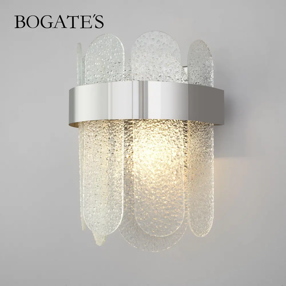 Фото Настенный светильник BOGATE'S a052686 цвет прозрачный Фото Настенный светильник BOGATE'S a052686 цвет прозрачный