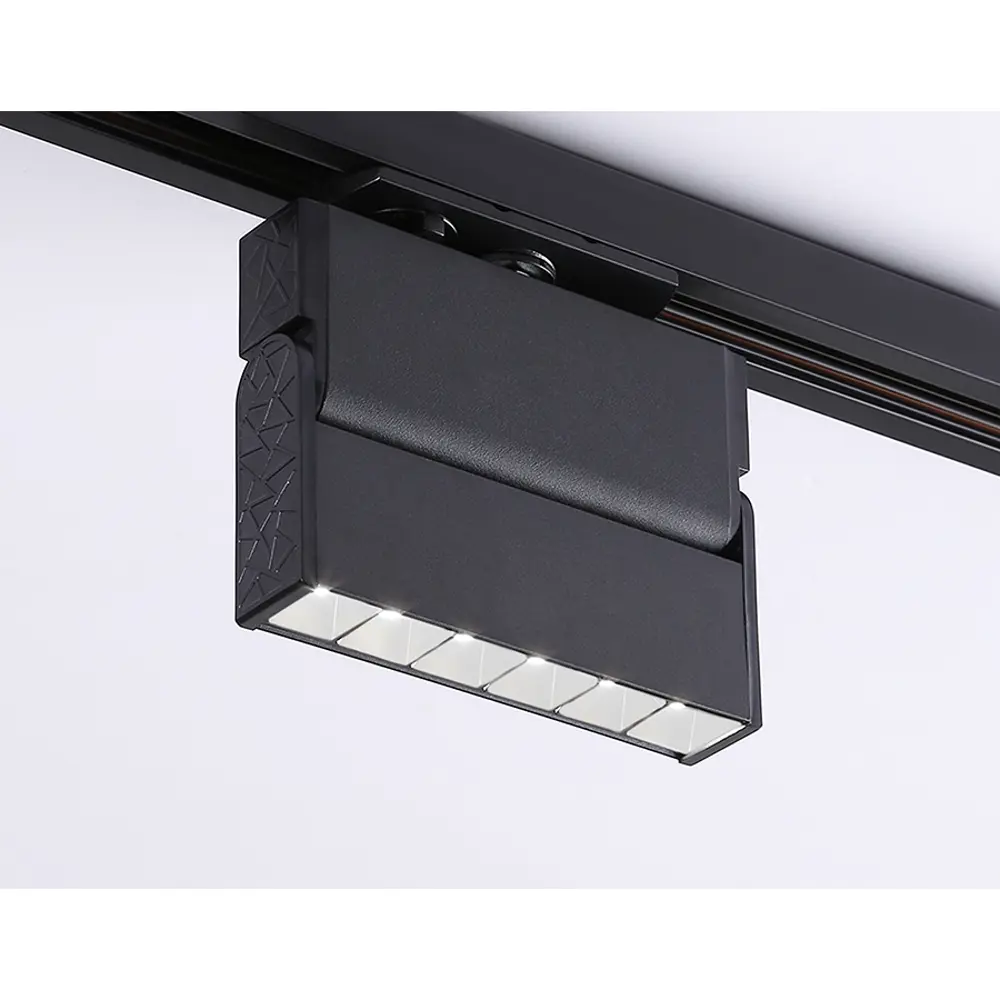 Фото 3 Трековый светильник линейный светодиодный Ambrella light Gl6814 6 Вт 2 м² цвет черный Фото 3 Трековый светильник линейный светодиодный Ambrella light Gl6814 6 Вт 2 м² цвет черный