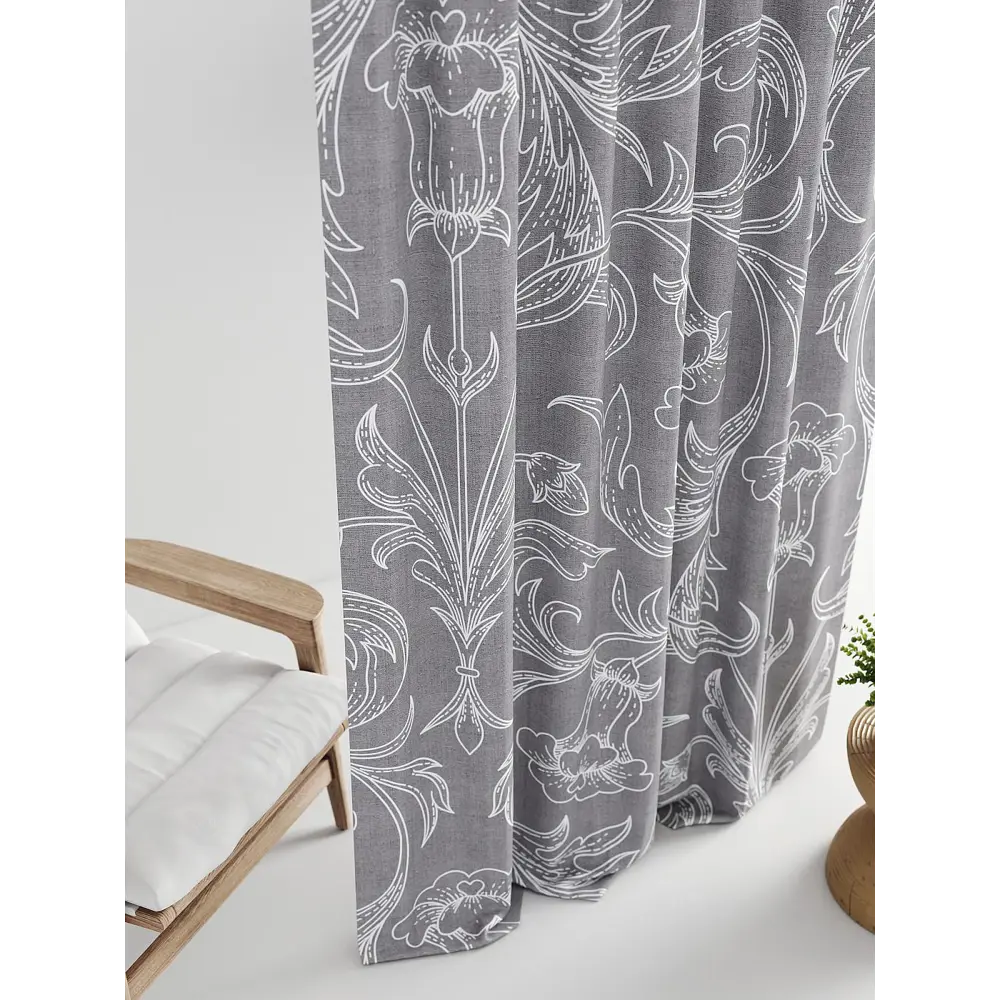 Фото 3 Штора на шторной ленте Comfy Way Линсти - 310 CW592310-270, 270x150 см, цвет белый