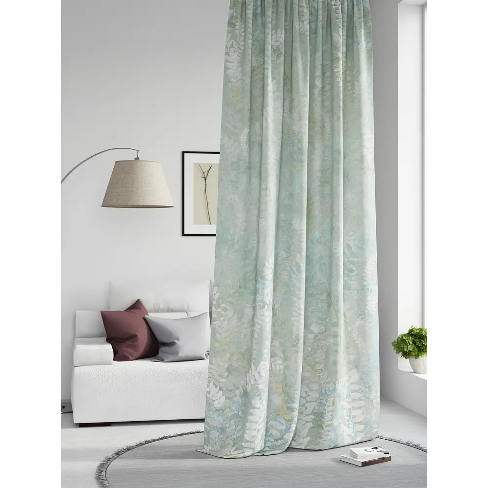 Фото Штора на шторной ленте Comfy Way Нилсти - 173 CW593173-260, 260x150 см, цвет белый