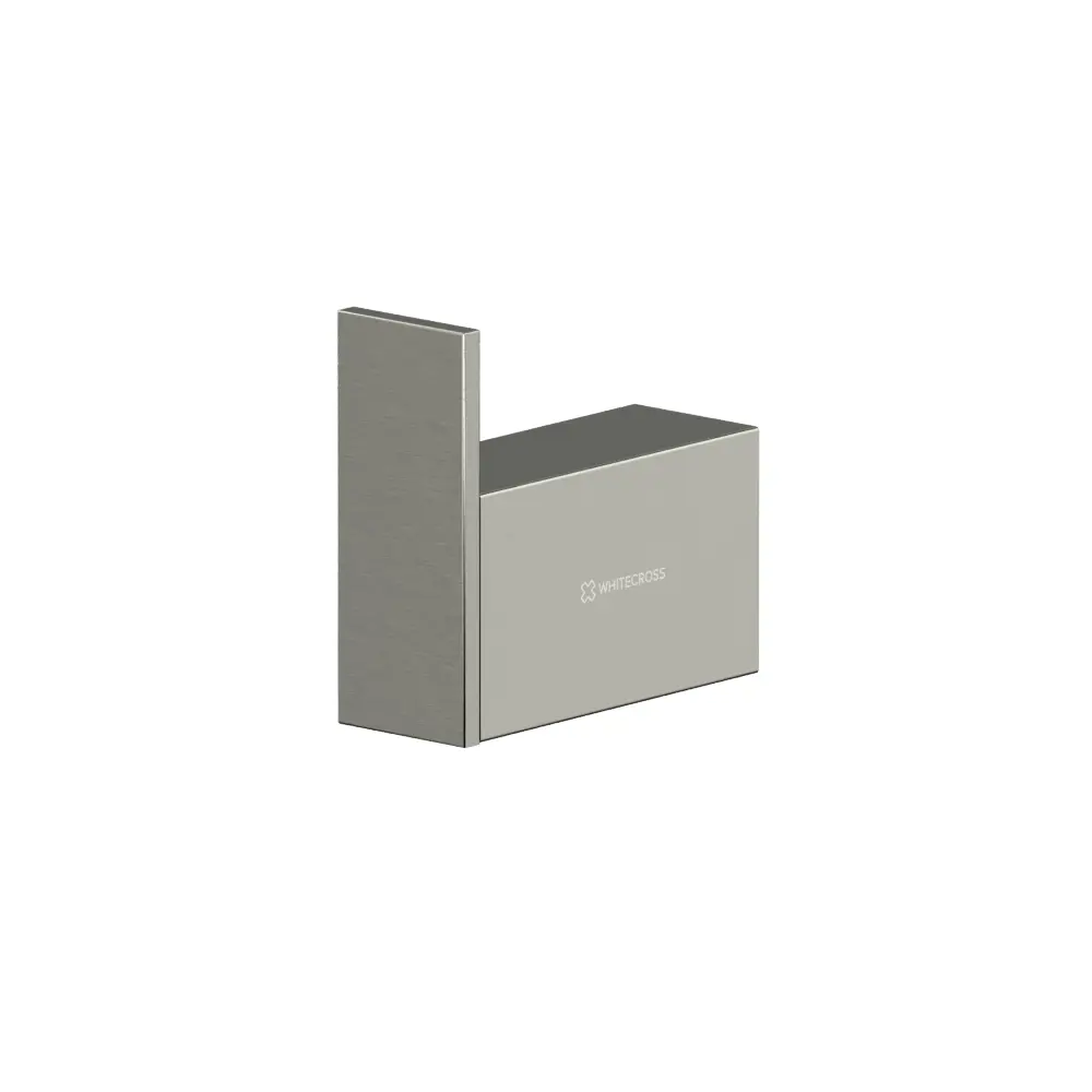 Фото Крючок для ванной WHITECROSS CUBO CU2410NIB цвет брашированный никель Фото Крючок для ванной WHITECROSS CUBO CU2410NIB цвет брашированный никель